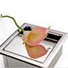 LUANT Recessed Paper Holder for Bathroom Storage, Stainless Steel, Polished Chrome view 2