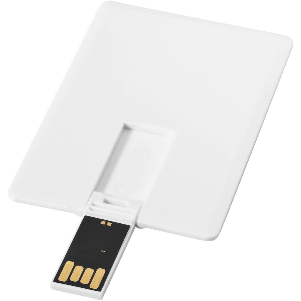 Bullet Slim Credit Card USB (4GB) (White)