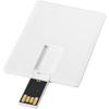 Bullet Slim Credit Card USB (4GB) (White) view 1