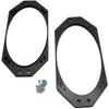 Harmony Audio Compatible with Jeep Wrangler 1997-2006 Factory to Aftermarket 4x6 Speakers Adapter Kit view 1