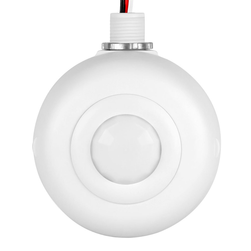 ENERLITES High Bay PIR Line Voltage Ceiling Occupancy Motion Sensor, White