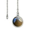 GRAPHICS & MORE White Egret in Flight Ceiling Fan and Light Pull Chain view 2
