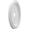 Ekena Millwork 22"OD x 3 1/2"ID x 1 1/2"P Traditional Thermoformed PVC Ceiling Medallion (Fits Canopies up to 13 1/2") view 2