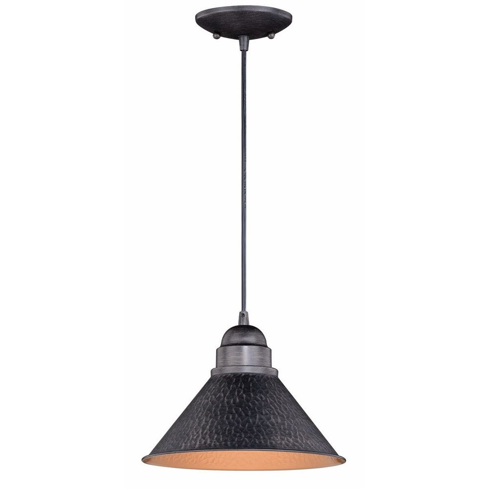 BLACK FOREST DECOR Trailhead Indoor/Outdoor Pendant 10" Wx10 Dx7 1/2" H