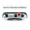 Snap On Bumper Hard Cover Case + 9H Tempered Glass for Apple Watch Series 3/2/1 38/42MM (Apple Watch 42MM, Black) view 3