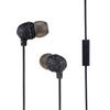 House of Marley Little Bird: Wired Earphones with Microphone, Noise Isolating Design, and Sustainable Materials, Black view 1