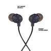 House of Marley Little Bird: Wired Earphones with Microphone, Noise Isolating Design, and Sustainable Materials, Black view 2