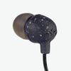 House of Marley Little Bird: Wired Earphones with Microphone, Noise Isolating Design, and Sustainable Materials, Black view 4