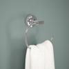 Franklin Brass Voisin (1-Pack) Hand Towel Holder Polished Chrome Towel Racks for Bathroom Wall Round Towel Ring Holder for Bath Towel Hanger for Kitchen, Bathroom Accessories VOI46-PC view 3
