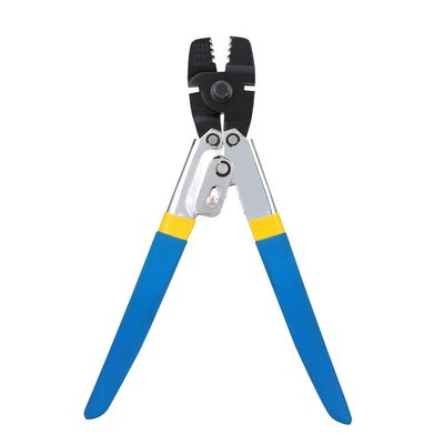 Fishing Crimping Pliers, High Carbon Steel Fishing Plier Wire Rope Crimping Tool Crimpers with Ergonomic Handle