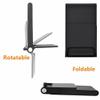 G7 ThinQ Compatible 10W Fast Charge Wireless Charger Folding Pad Stand Adapter [3-Coils] [Black] for LG G7 ThinQ view 4
