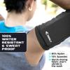 E Tronic Edge Phone Holder for Running, Cell Phone Arm Bands with Reflective Logo, Phone Strap Armband Fits iPhone and Android, Use for Running, Walking, Hiking and Biking, Blue, XL view 4