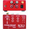 Rolls VP29 Phono Preamp with 2 RCA Male to 2 RCA Male Dual Audio Cable -3' view 2