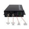 CCTV Camera Pros HDCV-3-T BNC to HDMI Converter | HD Loop Output | AHD HDCVI HD-TVI to HDMI | 720p/1080p/3MP/4MP/5MP/8MP/4K view 4