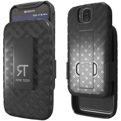 Holster Phone Case with Belt Clip for Kyocera DuraForce Pro E6800 E6820 by Rome Tech