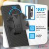 Holster Phone Case with Belt Clip for Kyocera DuraForce Pro E6800 E6820 by Rome Tech view 3