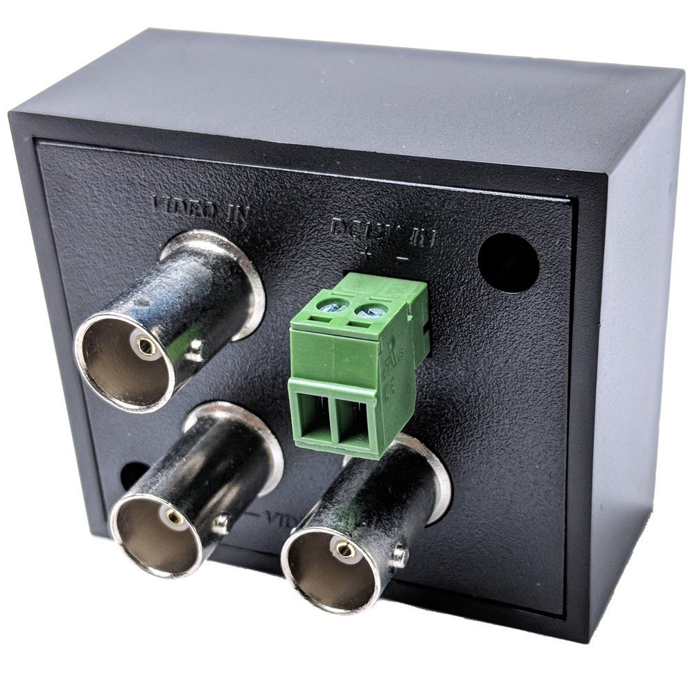 CCTV Camera Pros VDS-102HD HD CCTV Video Splitter, 1 to 2 BNC Input/Output, AHD HD-TVI HDCVI