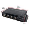 CCTV Camera Pros VDS-104HD HD CCTV Video Distribution Box | 1 to 4 BNC Security Camera Splitter | AHD HD-TVI HDCVI | Surveillance DVR Loop Out | RG59 / RG6 Coaxial Cable Transmission view 4