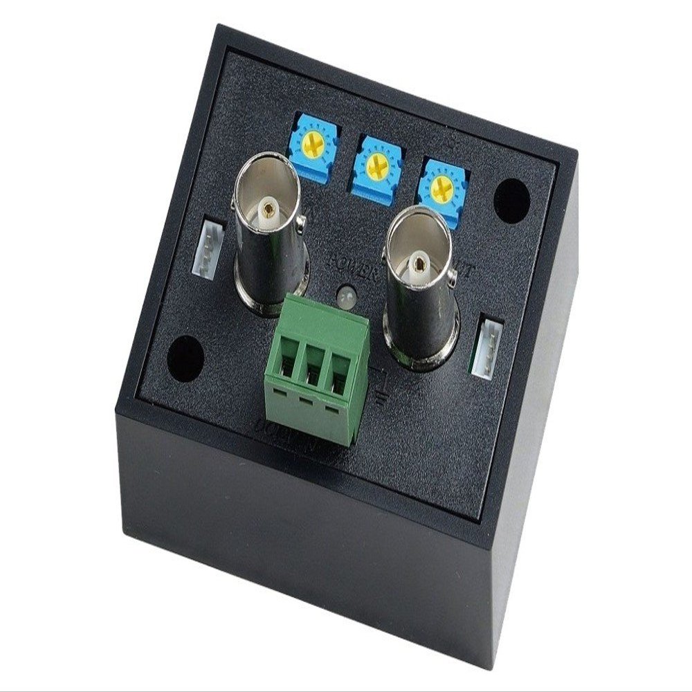 CCTV Camera Pros AMP-101HD HD CCTV Camera Video Amplifier, AHD HD-TVI HDCVI, RG59 BNC in/Out, HD Security Camera Amp