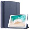 Soke Case Fits for iPad 6th/5th Generation with Pencil Holder - [Full Body Protection + Auto Wake/Sleep], Shockproof Soft TPU Back Cover for Apple iPad 9.7 inch 2018/2017, Navy Blue view 1