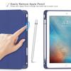 Soke Case Fits for iPad 6th/5th Generation with Pencil Holder - [Full Body Protection + Auto Wake/Sleep], Shockproof Soft TPU Back Cover for Apple iPad 9.7 inch 2018/2017, Navy Blue view 4