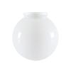 Permo Replacement 5.9" Round Globe Opaque Milk Glass Shade Compatible with Pendant Light or Wall Sconce Fixtures view 2