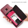 Sinjimoru Stick-On Case, Ultra Slim Card Case - Phone Wallet or Desk Card Holder - Black view 4