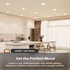 Sunco 6 Pack Recessed Lighting 6 Inch LED, Canless Ceiling Lights Slim with Junction Box, 850 LM, 14W (100W Equivalent), 3000K Warm White, Dimmable, Wafer Thin, 50000 Lifetime Hours ETL view 3
