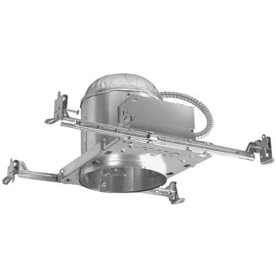 Halo 6 in. New Construction Air-Tight IC Rated Recessed Light Fixture Pack of 6