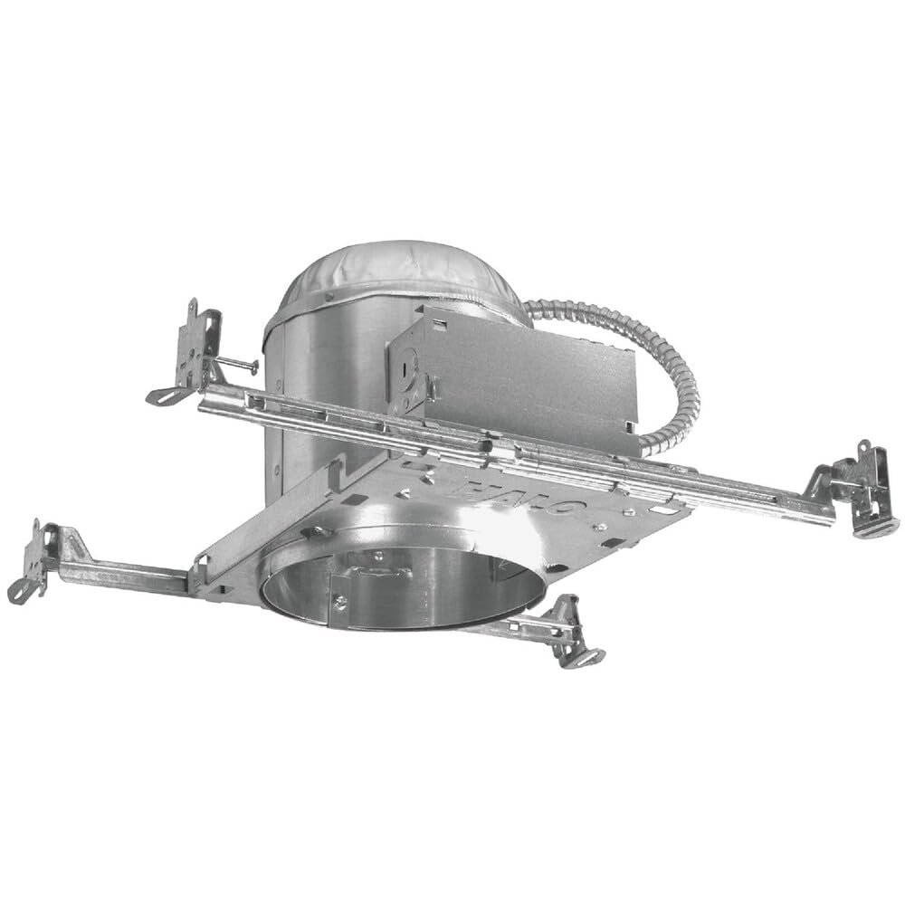 Halo 6 in. New Construction Air-Tight IC Rated Recessed Light Fixture Pack of 6