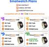 SpeedTalk Mobile Smart Watch SIM Card, 1000 Minutes Talk & 500MB Data for 4G LTE GSM Smartwatches | 3 in 1 Simcard | 30 Days Service | USA Canada Mexico Roaming view 4