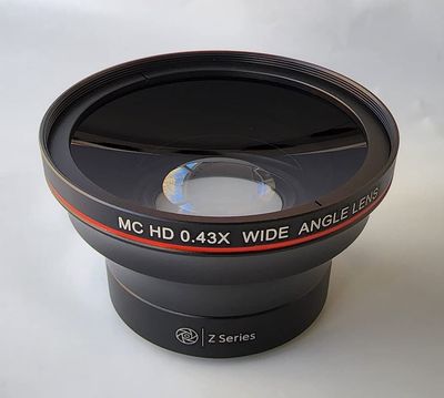 New Super Hi Def 0.43x Fisheye Lens with Macro for FujiFilm X-E3 (58mm Compatible)