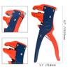 BXQINLENX Professional 2 in 1 Adjustable Automatic Cable Wire Stripper and Cutter &eagle nose pliers view 4