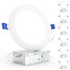 Sunco 6 Pack 6 Inch Canless LED Ultra-Slim Recessed Light, 14W-100W view 1