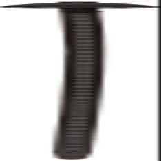 Hellermann Tyton 132-00010 Button Head Tie, 105lb, 9.6" Long, Max Bundle Diameter 2.6", PA66HSUV, Black (Pack of 50)
