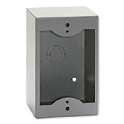 RDL Single Surface Mount Box for Decora Remote Controls and Panels - Gray (SMB-1G)