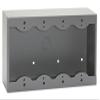 Radio Design Labs RDL Quadruple Surface Mount Box for Decora Remote Controls and Panels - Gray (SMB-4G) view 1