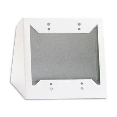 Radio Design Labs RDL Double Desktop or Wall Mounted Chassis for Decora Remote Controls and Panels - White (DC-2W)