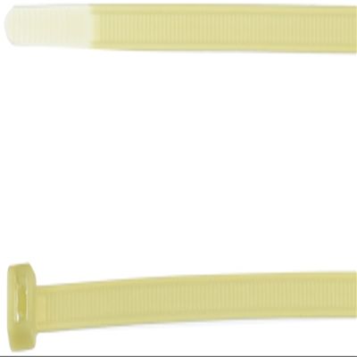 Hellermann Tyton 111-00815 High Temp Tie, 8" Long, 50lb Tensile Strength, PA46, Natural (Pack of 100)