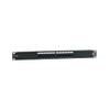 Hellermann Tyton PP110C5E12 Category 5e Universal 12 Port Patch Panel, 1U, Black view 1