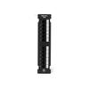 Hellermann Tyton PP110C5E12V Category 5e Vertical12 Port Patch Panel, Black view 1