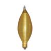 Bulbrite 430125 25C11A 25-Watt Incandescent Spunlite C11 Chandelier Bulb, Candelabra Base, Amber (Pack of 6) view 1