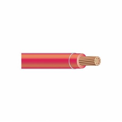 THHN BUILDING WIRE, COPPER, 8 AWG, 1C, RED, STRANDED, 100 FT
