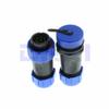 DRRI SP21 8pole Pair in-line Waterproof Circular Aviation Cable Connector IP68 Solder Plug & Socket (8pole) view 3