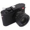 Haoge THB-LS Metal Hot Shoe Thumb Up Rest Thumbs Up Hand Grip for Leica Q Q-P QP Typ116 Typ 116 Camera Silver view 2