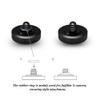 JJC Camera Soft Release Button, Shutter Button for Fuji Fujifilm X-T5 X-T4 X-T50 X-T30 III II X-PRO3 X100VI X100V X-E5 X-E4 X Half GFX100RF Sony RX1R II RX10 IV III Leica Q3 M10 M9 Nikon Df F3 Zf view 3