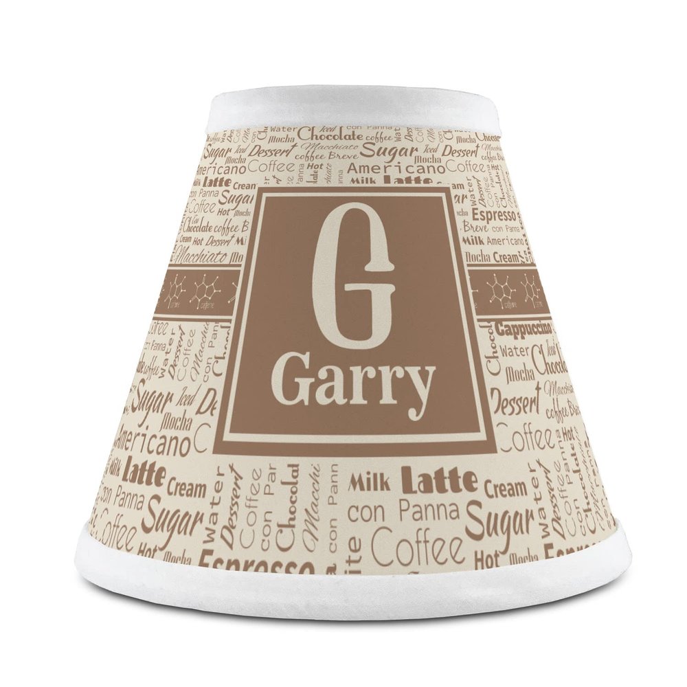 YouCustomizeIt Personalized Coffee Lover Chandelier Lamp Shade