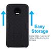Designed for Moto Z2 Force / Z2 Play Case with Belt Clip Holster view 4