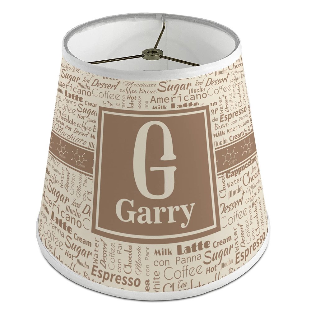 YouCustomizeIt Personalized Coffee Lover Empire Lamp Shade