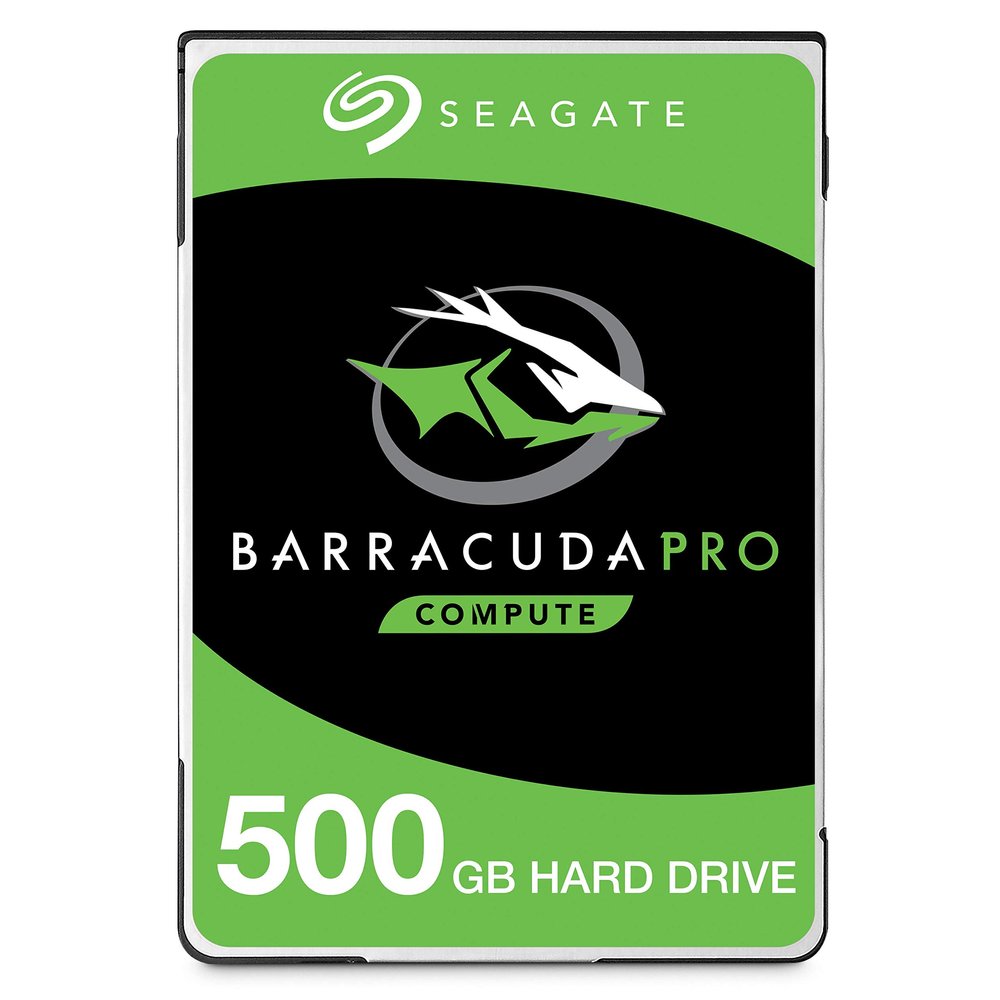 Seagate BarraCuda Pro 500GB Internal Hard Drive Performance HDD  2.5 Inch SATA 6Gb/s 7200 RPM 128MB Cache for Computer Desktop PC Laptop, Data Recovery  Frustration Free Packaging (ST500LM034)